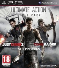   Ultimate Action Triple Pack (Just Cause 2, Sleeping Dogs, Tomb Raider) (PS3)  Sony Playstation 3