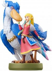 Amiibo: Интерактивная фигурка Зельда и Небокрыл (Zelda and Loftwing) (The Legend of Zelda Collection)