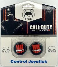 Накладки на стики для геймпада DualSense FPS Call of Duty Black OPS III\D8 (2 шт) (PS5)