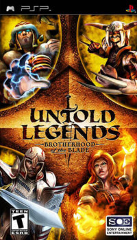 Untold Legends: Brotherhood of the Blade (PSP) USED Б/У