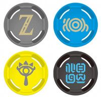 Накладки на стики для контроллеров Joy-Con Zelda (4 шт) HORI (NSW-092U) (Switch)