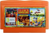 Сборник игр 4 в 1 (YH-8047) CONTRA+FINAL MISSION+CAT (8 bit)
