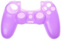Защитный силиконовый чехол Controller Silicon Case для геймпада Sony Dualshock 4 Wireless Controller (Сиреневый) (PS4)