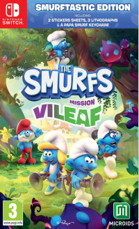 The Smurfs (Смурфики): Операция «Злолист» (Mission Vileaf) Смурфастическое издание (Smurftastic Edition) Русская Версия (Switch)