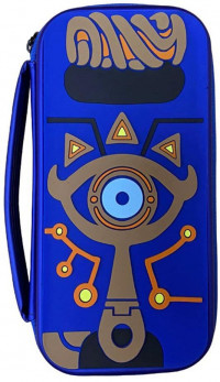 Чехол-сумка Carrying Case Zelda Sheikah Eye (Синий) (Switch/Switch OLED)