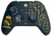 Защитный силиконовый чехол Silicone Case для геймпада Microsoft Xbox Wireless Controller  FC Real Madrid (Xbox One)