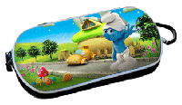 Чехол защитный 3D рисунком The Smurfs (PS Vita)