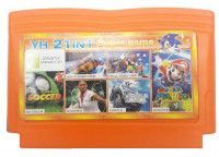 Сборник игр 21 в 1 (YH 21в1) Socer /Mario /Tennis /Tank /Star Force (8 bit)