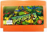 TMNT Teenage Mutant Ninja Turtles 3 (Черепашки Ниндзя 3) Русская Версия (8 bit)