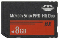 Карта памяти (Memory Card) Memory Stick PRO-HG DUO 8 GB (PSP)