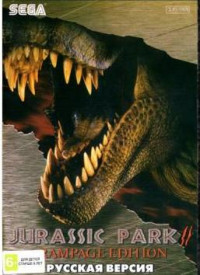 Парк Юрского периода 2: Яростное издание (Jurassic Park 2: Rampage Edition) Русская Версия (16 bit)