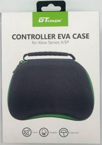 Сумка для геймпада Gamepad case GT coupe Черный/Зеленый (Xbox One/Series X/S)
