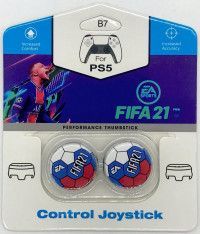 Накладки на стики для геймпада DualSense CQC FIFA 2021\B7 (2 шт) (PS5)