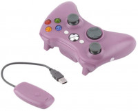 Геймпад беспроводной Xbox Wireless Controller Розовый + ресивер для подключения к компьютеру (PC/Xbox 360/PS3)