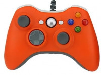    Xbox 360 Wired Controller (Orange)  (Xbox 360/PC) 