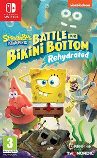  SpongeBob SquarePants: Battle For Bikini Bottom - Rehydrated (   :     - )   (Switch)  Nintendo Switch