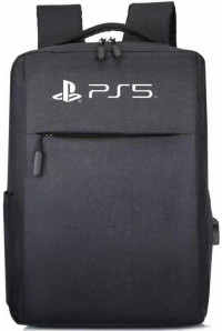 Рюкзак для консоли Sony PlayStation 5 черный (PS5)