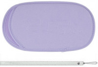 Мягкий чехол + ремешок Сиреневый для Sony PSP-1000/2000/3000 (PSP)