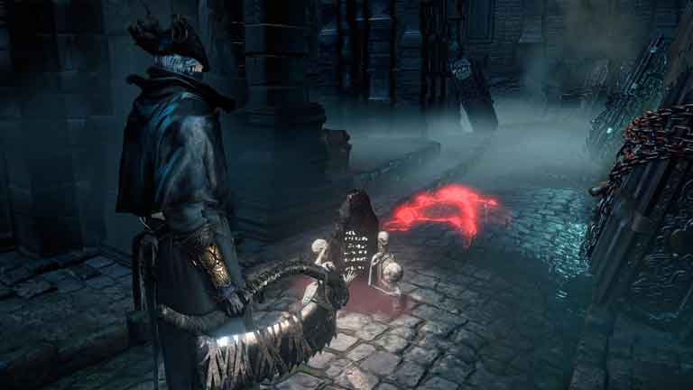 Игра хоррор для PS4 Bloodborne 