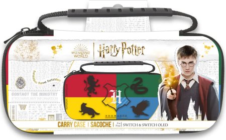 Чехол-сумка Freaks and Geeks Carry Case Wizarding World Harry Potter (4 Houses) (TAR1122) (625357) (XL Size) (Switch/OLED/Lite)