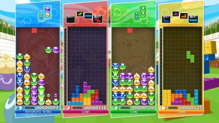 Игра Puyo Puyo Tetris Frantic Four Player Mashup (PS4) Playstation 4