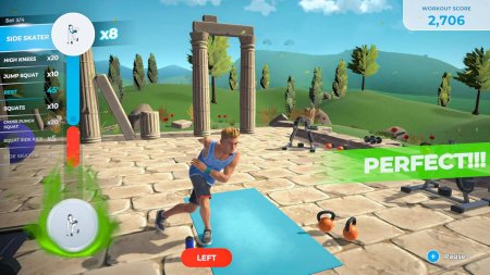 игра Let's get Fit + Спортивные ремни/Sports Strap для Joy Con 2 шт. (Switch) для Nintendo Switch