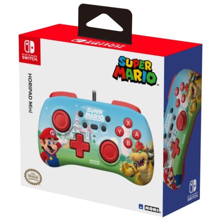 Геймпад проводной Супер Марио (Super Mario) HORI (NSW-276A) (Switch)