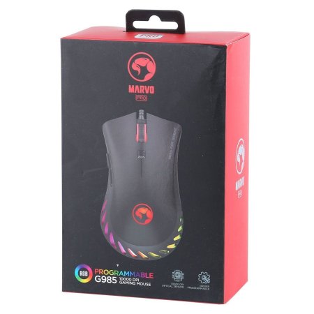 Мышь проводная с подсветкой Marvo (G985) PC 