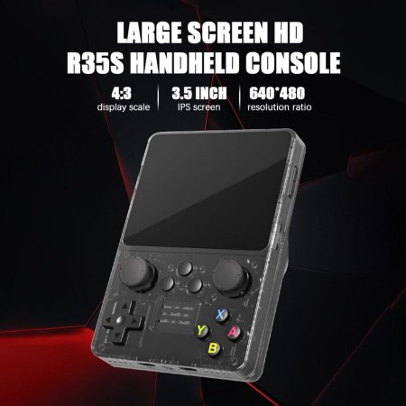 Портативная игровая приставка Game Station Black 128 GB (R35S) Черный (Black) для 8 bit, Денди (Dendy)