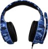 Игровая гарнитура проводная Subsonic Gaming Headset War Force (Blue Camo) Синий камуфляж (PS4/PS5/Xbox One/Series XSwitch/Android/IOS/PC) 