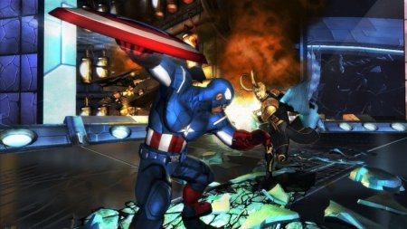 Купить игру Marvel The Avengers: Battle for Earth (Мстители: Битва за Землю) (Wii U) USED Б/У на Nintendo Wii U диск