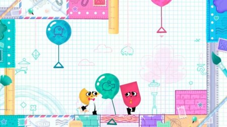 игра Snipperclips Plus: Cut it out, together! (Switch) для Nintendo Switch