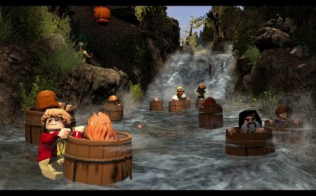 Игра LEGO Хоббит (The Hobbit) Русская Версия (PS4) USED Б/У Playstation 4