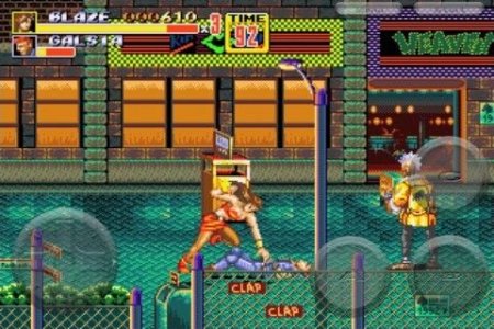 Улицы Ярости (Streets of Rage) (Bare Knuckle) Русская Версия (16 bit) 