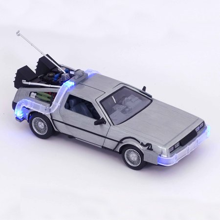 Модель машинки Jada Toys Hollywood Rides: Машина Времени (Time Machine) Назад в Будущее 1 (Back To The Future 1) (32911) 1:24  