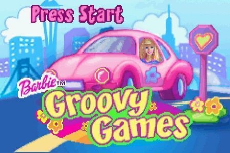   2  1 Barbie Groovy Games/Barbie Secret Agent (GBA)  Game boy