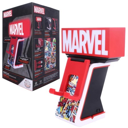 Фигурка подставка для геймпада/телефона с подсветкой Cable Guys: Иконка (Icon) Марвел (Marvel)