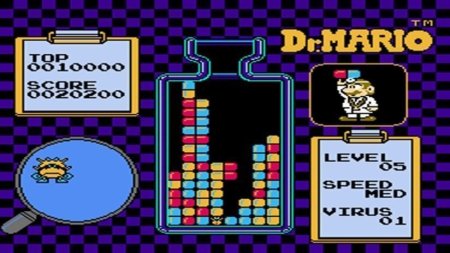 Доктор Марио (DR. Mario) (8 bit) для Денди 