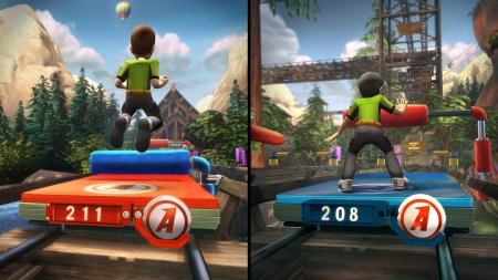 Kinect Adventures! Русская Версия для Kinect (Xbox 360) USED Б/У