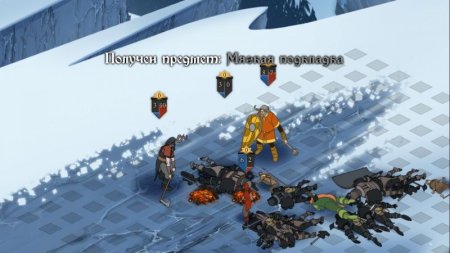 Игра The Banner Saga Trilogy Bonus Edition Русская Версия (PS4) USED Б/У Playstation 4