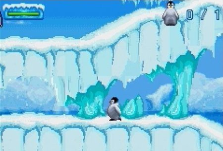 Happy Feet (Счастливые ножки) Русская Версия (GBA) для Game boy