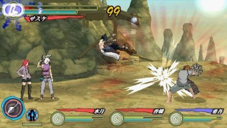  Naruto Shippuden: Ultimate Ninja Heroes 3 (PSP) 