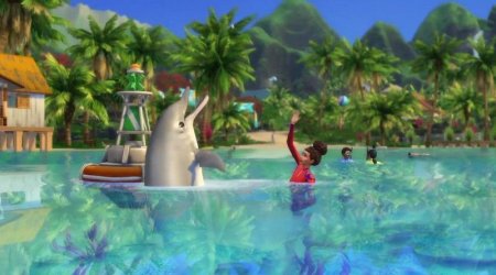 The Sims 4 + Дополнение The Sims 4: Жизнь на острове (Island Living) Русская Версия (Xbox One) 