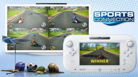 Купить игру Sports Connection Русская Версия (Wii U) USED Б/У на Nintendo Wii U диск