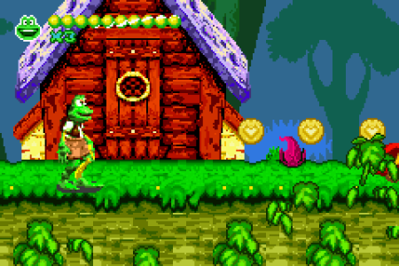 Фроггер: Великий квест (Frogger Advance - The Great Quest) (GBA) для Game boy