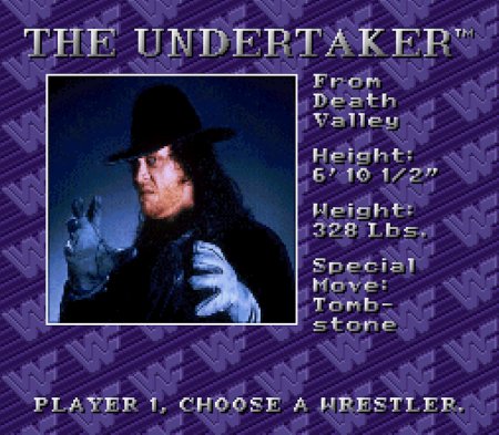 Реслинг Королевская битва (WWF Royal Rumble) (16 bit) 
