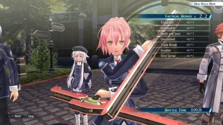 Игра The Legend of Heroes: Trails of Cold Steel 3 (III) (PS4) USED Б/У Playstation 4