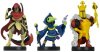Amiibo: Комплект фигурок: Призрачный рыцарь (Specter Knight) + Чумной рыцарь (Plague Knight) + Король-рыцарь (King Knight) (Shovel Knight Коллекция)