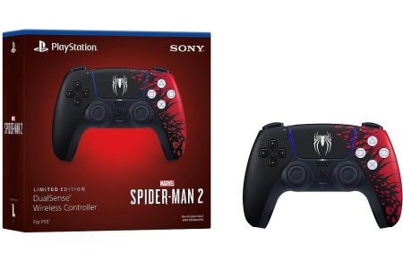 Геймпад беспроводной DualSense Wireless Controller Spider-Man 2 (Человек-Паук 2) (PS5)