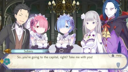 Игра Re:Zero Starting Life in Another World: The Prophecy of the Throne (PS4) Playstation 4
